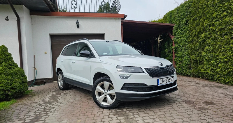 Skoda Karoq cena 63900 przebieg: 145000, rok produkcji 2018 z Pabianice małe 29